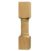 OSBORNE WOOD PRODUCTS 15 1/2 x 3 1/2 Shanty2Chic Bench Leg in Hard Maple 1389HM